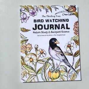 NEW Bird Watching Journal Nature Study & Backyard Science Notebook Book Get to k